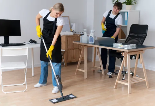 Nettoyage de bureau professionnel à Saint-Hilaire-le-Châtel